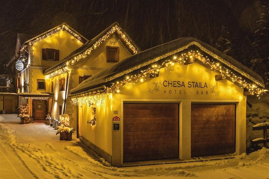 Hotel Chesa Staila 拉蓬 外观 照片